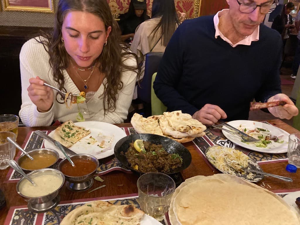 dining at tayyabs