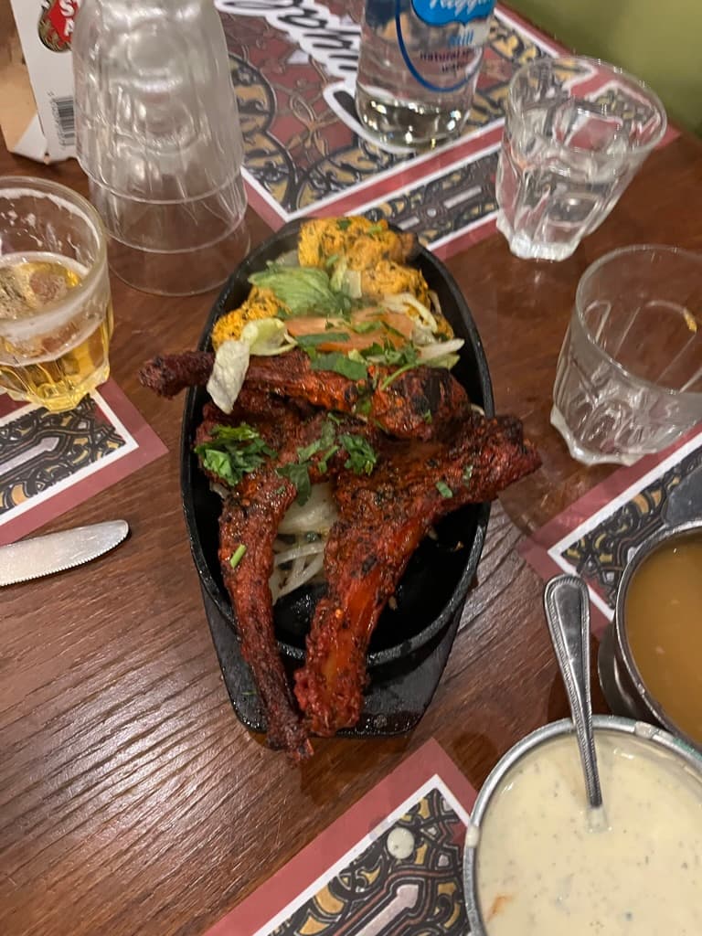 lamb chop at tayyabs